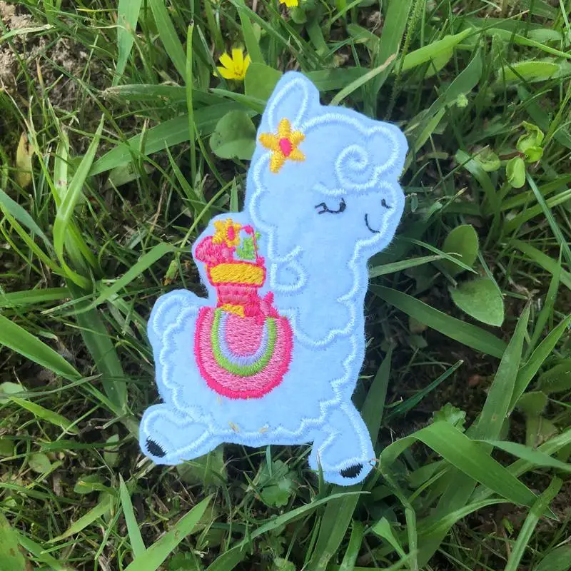 Prajna Cartoon Llama Patches Hippie Unicorn Iron On Embroidered Patches For Clothing Applique DIY Patch On Kids T-shirt Jackets
Prajna Cartoon Llama Patches Hippie Unicorn Iron On Embroidered Patches For Clothing Applique DIY Patch On Kids T-shirt Jackets