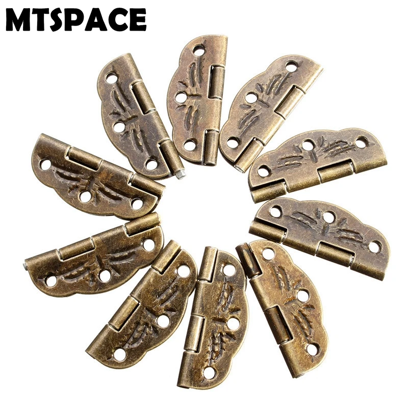 MTSPACE 10 шт./компл. 30 мм x 22 мм дверные стыковые петли сплав поворот от 0 градусов до 280 градусов античные бронзовые детали инструмента
MTSPACE 10 шт./компл. 30 мм x 22 мм дверные стыковые петли сплав поворот от 0 градусов до 280 градусов античные бронзовые детали инструмента