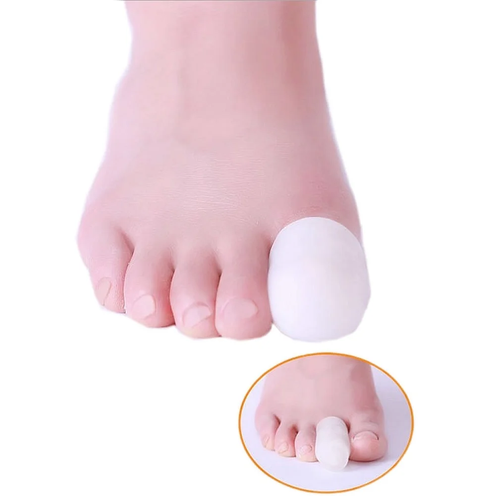 1 Pair Toe Protector Silicone Gel Cover Cap Pain Relief For Prevent Blisters Corns Big Bone Orthopedic Bunion Correction DFA
1 Pair Toe Protector Silicone Gel Cover Cap Pain Relief For Prevent Blisters Corns Big Bone Orthopedic Bunion Correction DFA