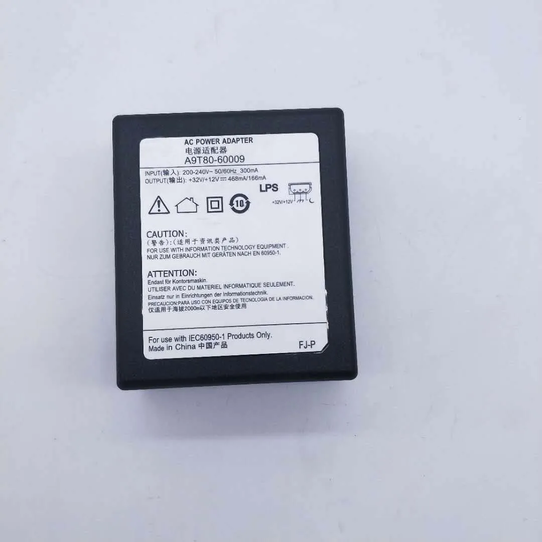 For HP Genuine AC ADAPTER CHARGER A9T80-60009 32V/+12V 468mA/166mA PRINTER printer parts