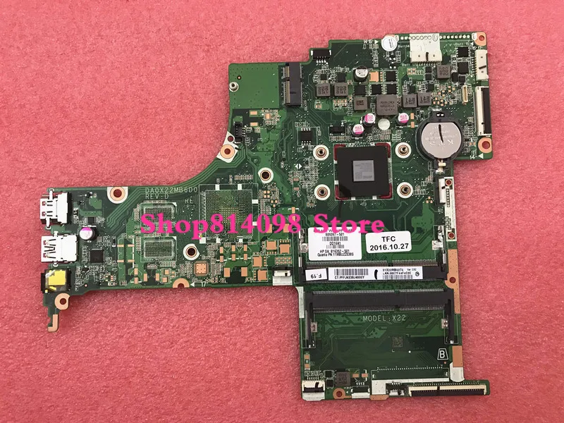 809397-001 809397-501 809397-601 DA0X22MB6D0 X22 для ноутбука HP pavIiion, материнская плата 17-G со стандартным процессором. Все полностью Протестировано!
809397-001 809397-501 809397-601 DA0X22MB6D0 X22 для ноутбука HP pavIiion, материнская плата 17-G со стандартным процессором. Все полностью Протестировано!