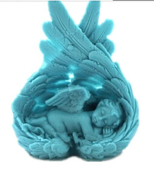 Sleeping baby angel modelling silicone soap mold fondant Cake decoration mold Angel wings Handmade soap mold
Sleeping baby angel modelling silicone soap mold fondant Cake decoration mold Angel wings Handmade soap mold