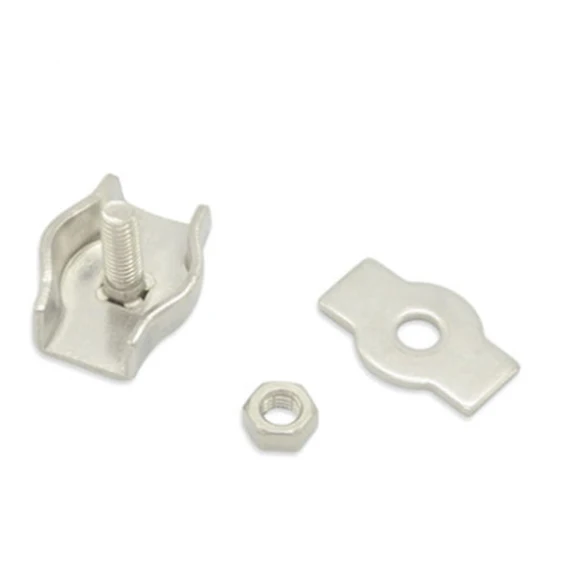 200PCS/lot M2 304 Stainless Steel Simplex Wire Rope Clip Cable Clamps Simplex Wirerope Rigging Clamps Fastener
200PCS/lot M2 304 Stainless Steel Simplex Wire Rope Clip Cable Clamps Simplex Wirerope Rigging Clamps Fastener