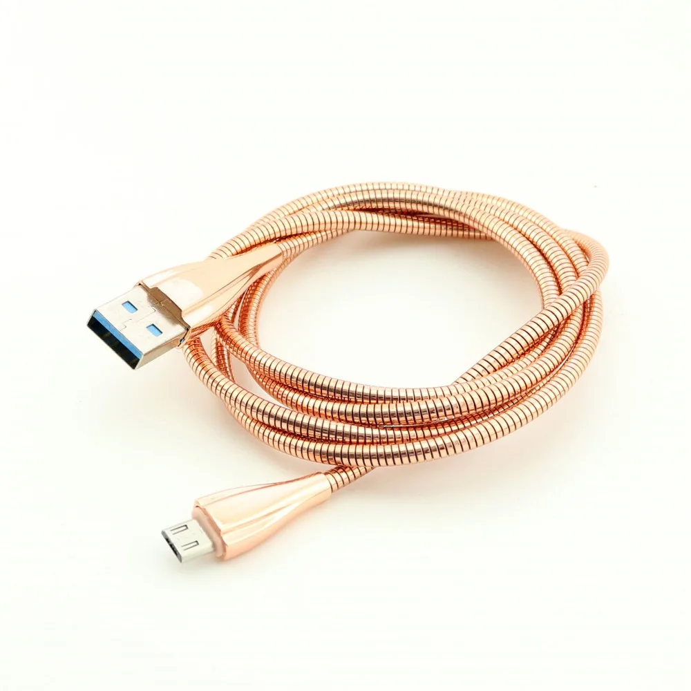 1 шт. микро USB Мужской гибкий синхронизации данных зарядное устройство Быстрая зарядка металлический кабель для Android
1 шт. микро USB Мужской гибкий синхронизации данных зарядное устройство Быстрая зарядка металлический кабель для Android