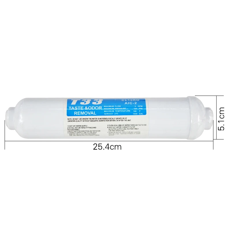 ATWFS 5 Stage Water Filter System 75gpd Reverse Osmosis ro Membrane 10 Inch Carbon Micron Aqua Filter Cartridge
ATWFS 5 Stage Water Filter System 75gpd Reverse Osmosis ro Membrane 10 Inch Carbon Micron Aqua Filter Cartridge