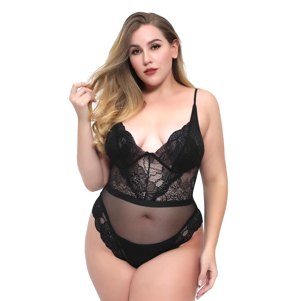 Plus Size Women Sexy Lingerie Set Hot Erotic Transparent Sexy Wear Floral Lace Underwear for Women Mesh Bodysuit Babydolls
Plus Size Women Sexy Lingerie Set Hot Erotic Transparent Sexy Wear Floral Lace Underwear for Women Mesh Bodysuit Babydolls