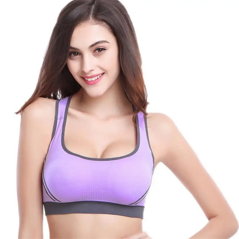 Woment Athletic Vest Padded Tank Top Gym Fitness Sports Bra Stretch Cotton Seamless Breathable Yoga Bras Underwear Female Set
Woment Athletic Vest Padded Tank Top Gym Fitness Sports Bra Stretch Cotton Seamless Breathable Yoga Bras Underwear Female Set