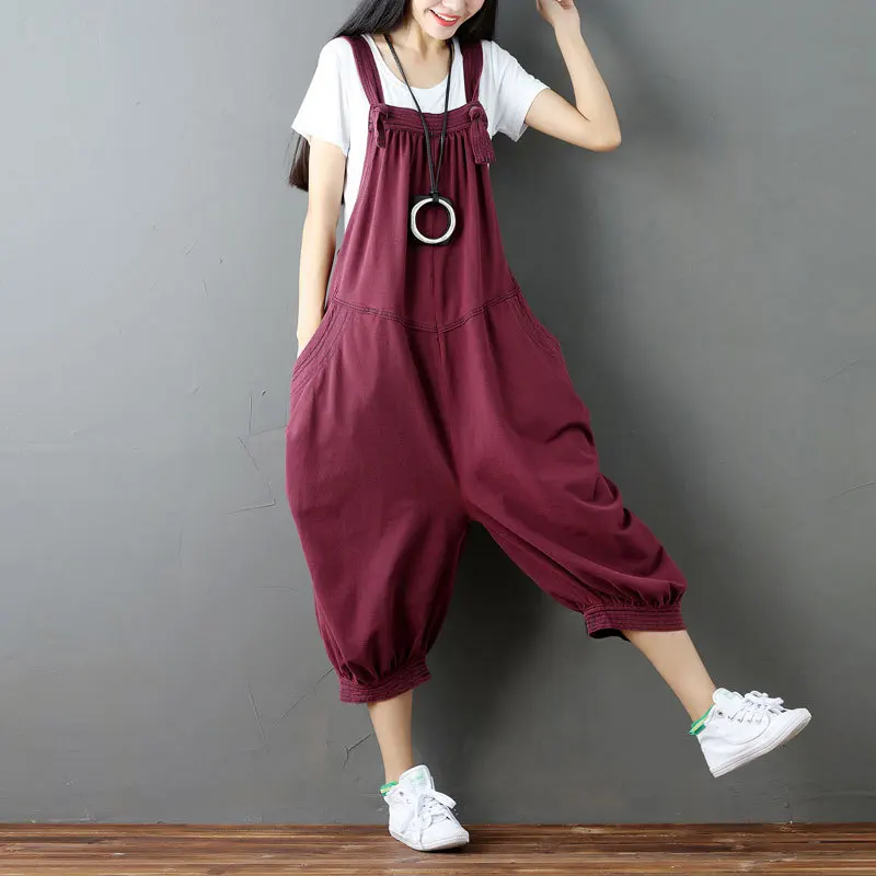 2017 new knitted cowboy wild large size strap pants female Korean fashion hanging crotch casual pants tide
2017 new knitted cowboy wild large size strap pants female Korean fashion hanging crotch casual pants tide