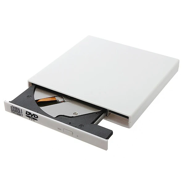Новый USB 2 0 Внешний DVD комбинированный CD RW привод +/ ROM для ПК ноутбука (белый)|external