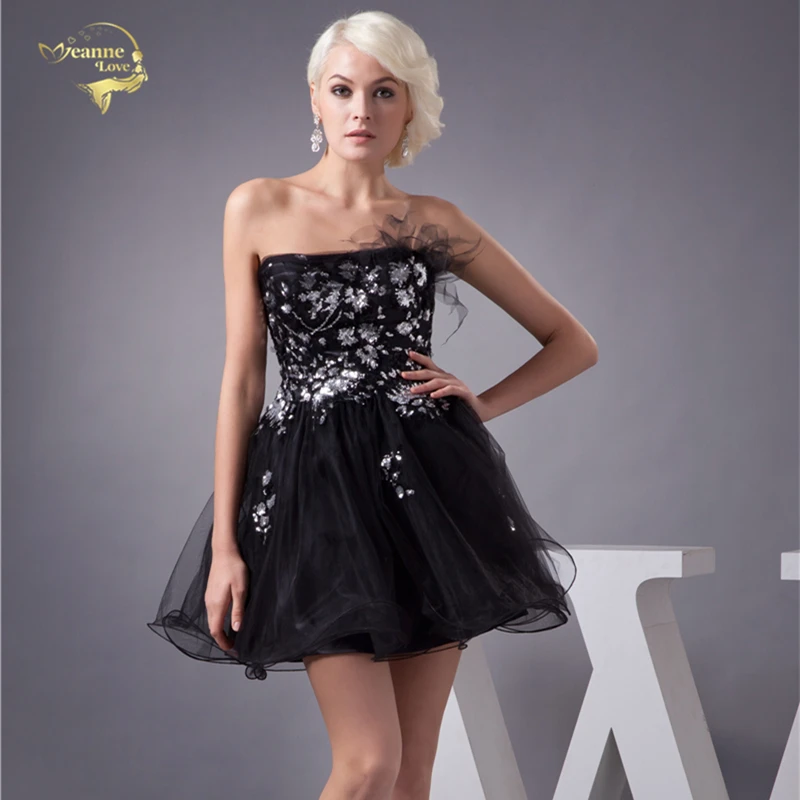 Жанна любовь секси из органзы и тюль Короткие коктейльные платья 2021 Формальные черного цвета с блестками и мини Свадебная вечеринка платье ... 
Жанна любовь секси из органзы и тюль Короткие коктейльные платья 2021 Формальные черного цвета с блестками и мини Свадебная вечеринка платье ...