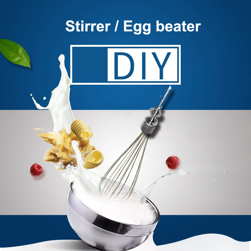 Cordless drill special Egg beater accessories Stainless steel stirring head Electric mixer Stir butter butter tool Stainless ste
Cordless drill special Egg beater accessories Stainless steel stirring head Electric mixer Stir butter butter tool Stainless ste