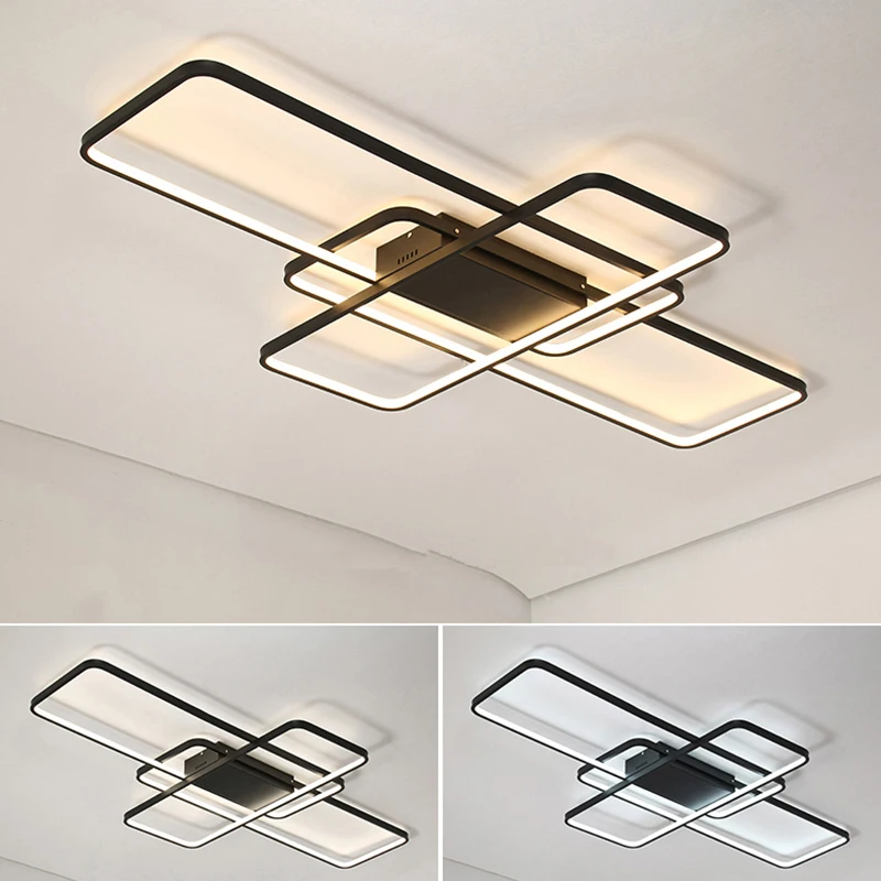 Black/White Modern Led Chandelier lamps for living room Bedroom Study Room lustres Dimmable Ceiling chandelier lighting
Black/White Modern Led Chandelier lamps for living room Bedroom Study Room lustres Dimmable Ceiling chandelier lighting