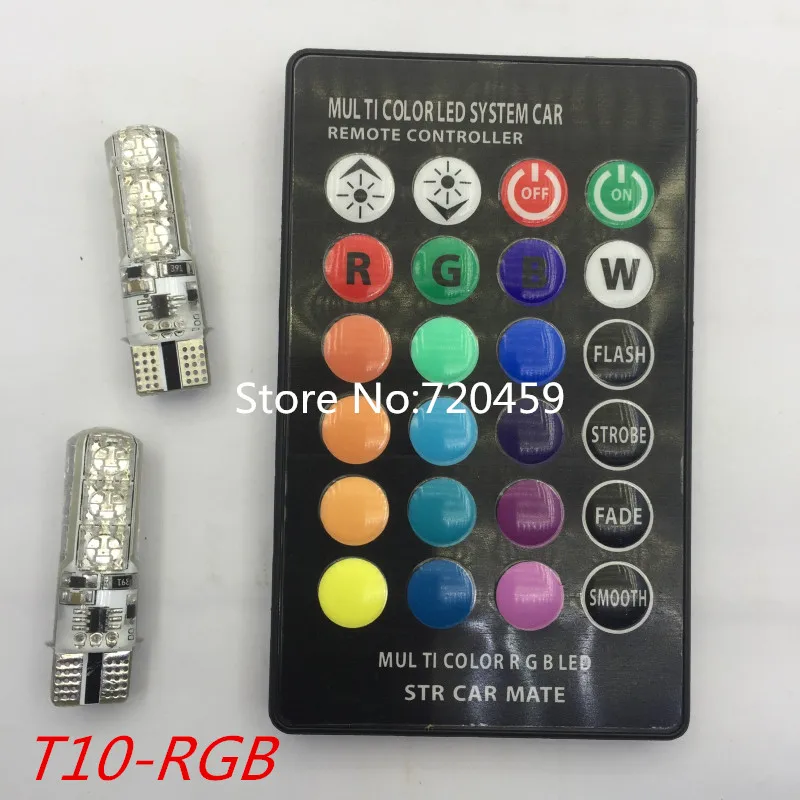 1 комплект 2 шт. T10 RGB Light 5050 SMD цветной светодиодный автомобильный интерьерный клиновидный боковой светильник лампа стробоскоп с 1 шт. беспроводным пультом дистанционного управления RGB
1 комплект 2 шт. T10 RGB Light 5050 SMD цветной светодиодный автомобильный интерьерный клиновидный боковой светильник лампа стробоскоп с 1 шт. беспроводным пультом дистанционного управления RGB