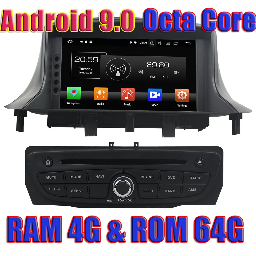 WANUSUAL Android 9.0 7'' Car GPS Navigation For Megane III Fluence 2009 2010 2011 2012 2013 2014 2015 2016 DVD Player Radio 2Din
WANUSUAL Android 9.0 7'' Car GPS Navigation For Megane III Fluence 2009 2010 2011 2012 2013 2014 2015 2016 DVD Player Radio 2Din