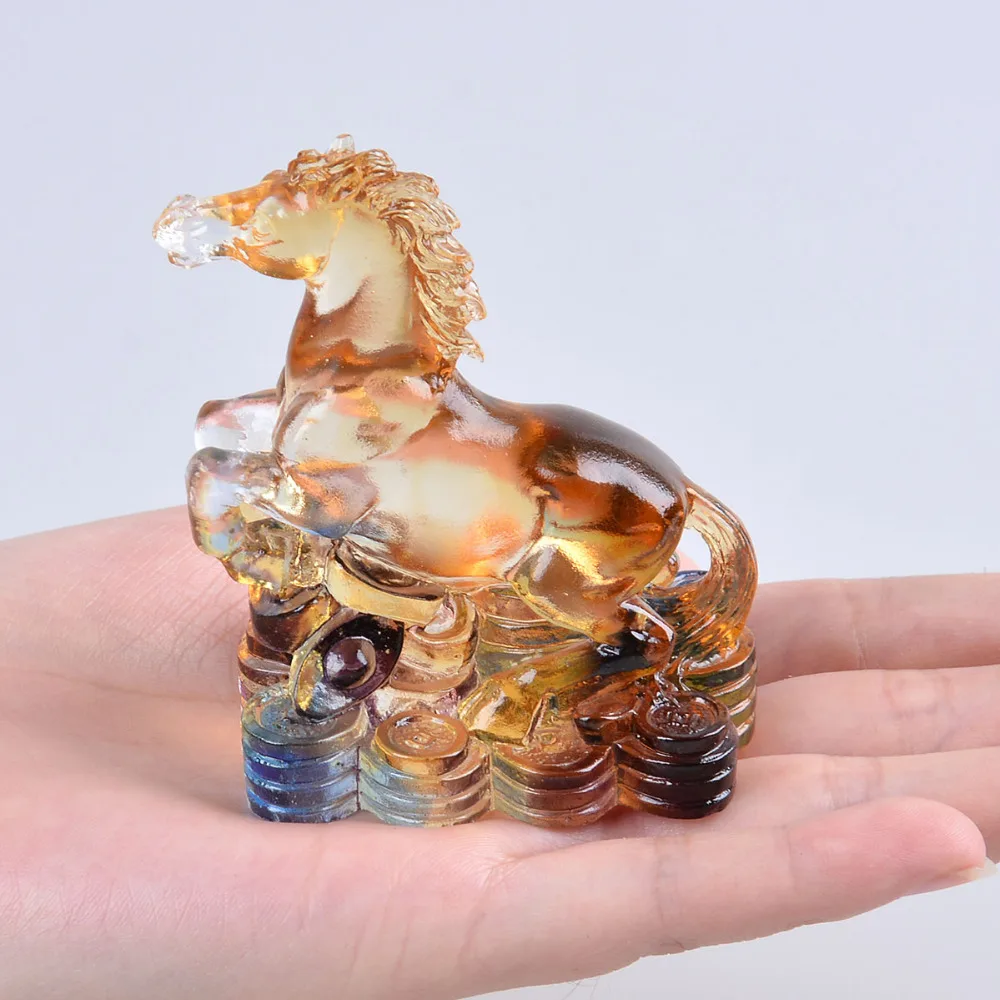 Liuli 12 Китайские знаки зодиака, фигурка лошади, пресс-папье, красивые предметы для коллекционирования, подарки
Liuli 12 Китайские знаки зодиака, фигурка лошади, пресс-папье, красивые предметы для коллекционирования, подарки