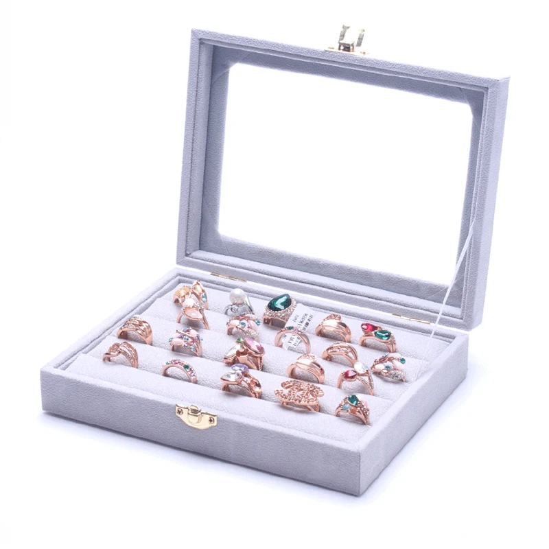 Fashion Organizer Show Case Jewelry Display Rings Holder Box Multicolor Ring Storage Ear Pin Display Box Organizer Box Wholesale
Fashion Organizer Show Case Jewelry Display Rings Holder Box Multicolor Ring Storage Ear Pin Display Box Organizer Box Wholesale