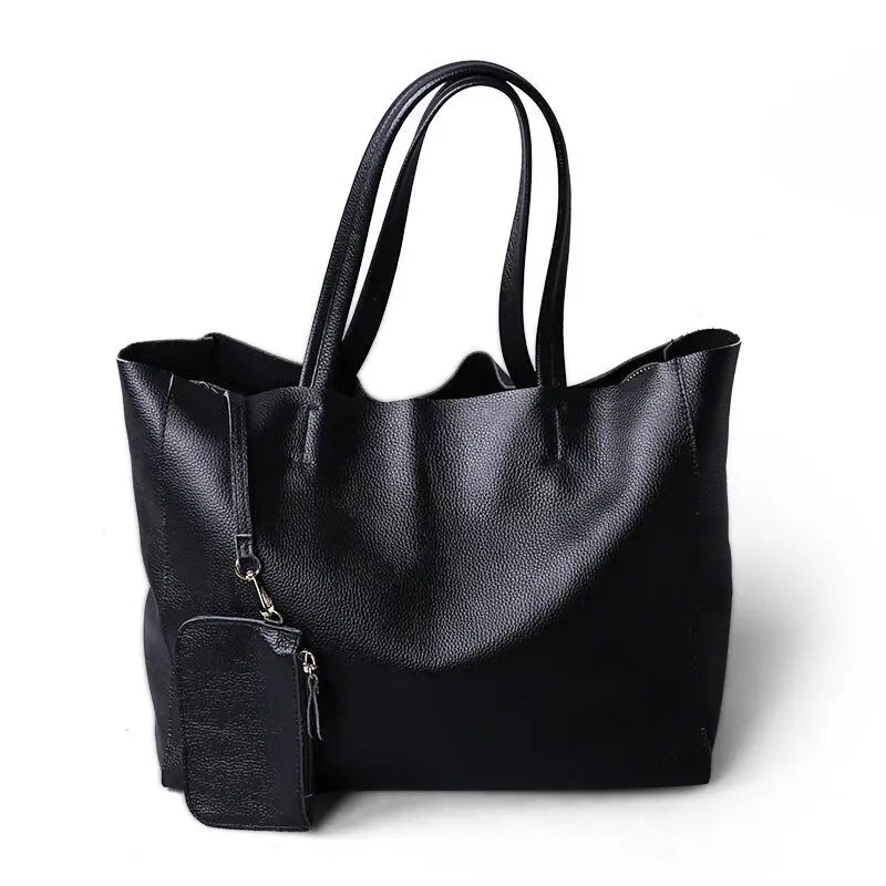 2022 New Women Deluxe Cowhide Genuine Leather Totes Handbag Lady Simple Soft Satchels Bag High Capacity Waterproof Shopping Bags
2022 New Women Deluxe Cowhide Genuine Leather Totes Handbag Lady Simple Soft Satchels Bag High Capacity Waterproof Shopping Bags