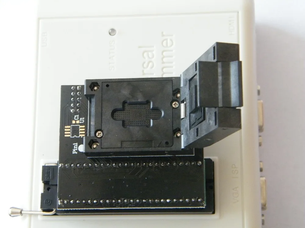 Free shipping NEW PRODUCTS BGA63-01 V2.0 MM 9X11 BGA63 for RT809H EMMC-Nand FLASH Extremely fast universal Programmer RT809H
Free shipping NEW PRODUCTS BGA63-01 V2.0 MM 9X11 BGA63 for RT809H EMMC-Nand FLASH Extremely fast universal Programmer RT809H
