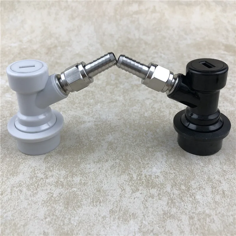 Homebrew beer Keg Ball Lock Disconnects SET Flared Gas In Liquid Out +2pcs Swivel Nuts Bar Accessory
Homebrew beer Keg Ball Lock Disconnects SET Flared Gas In Liquid Out +2pcs Swivel Nuts Bar Accessory