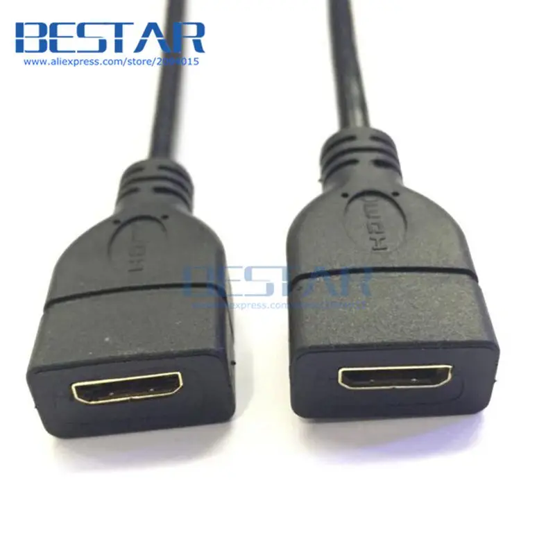 (100pieces/lot) Mini HDMI C Type female to Mini-HDMI Mini HDMI C Type Female To Female Cable convertor cables 30cm 1ft
(100pieces/lot) Mini HDMI C Type female to Mini-HDMI Mini HDMI C Type Female To Female Cable convertor cables 30cm 1ft