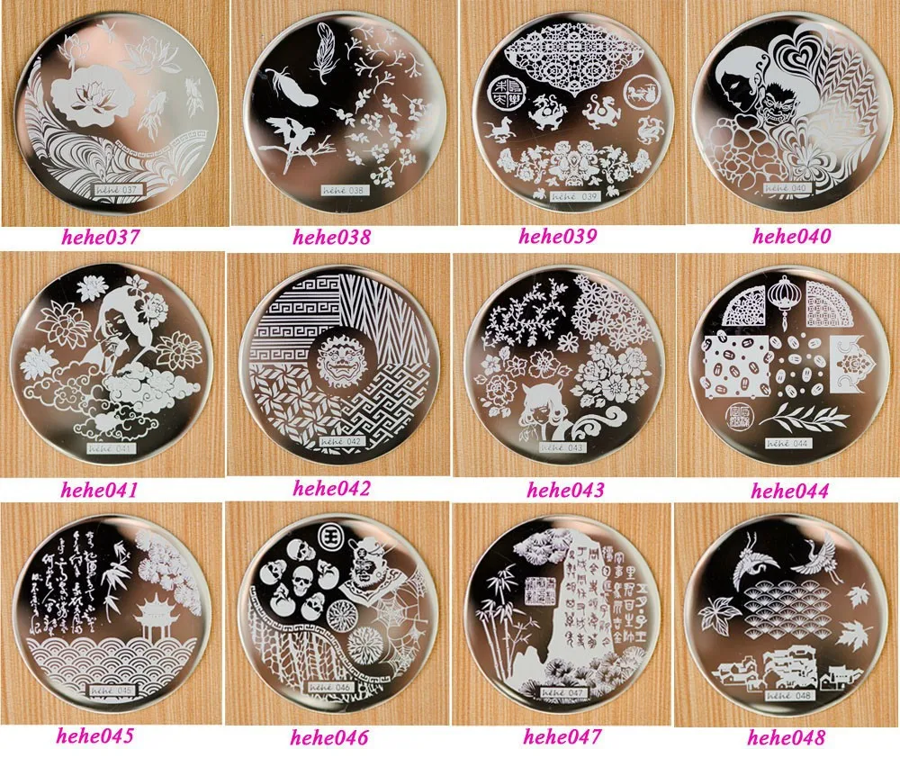 50PCS 72Patterns Stainless Steel Nail Art Stamping Plates Nail Seal Manicure Printer Tool Templates Nail Stamp Stencils (01-72)
50PCS 72Patterns Stainless Steel Nail Art Stamping Plates Nail Seal Manicure Printer Tool Templates Nail Stamp Stencils (01-72)