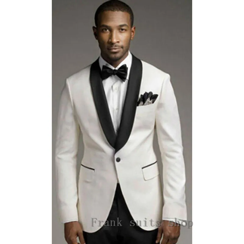 2018 New High Quality White Men Suits For Wedding Party Groom Tuxedos Suits for Men Best Men Blazer (Jacket + Pants)
2018 New High Quality White Men Suits For Wedding Party Groom Tuxedos Suits for Men Best Men Blazer (Jacket + Pants)