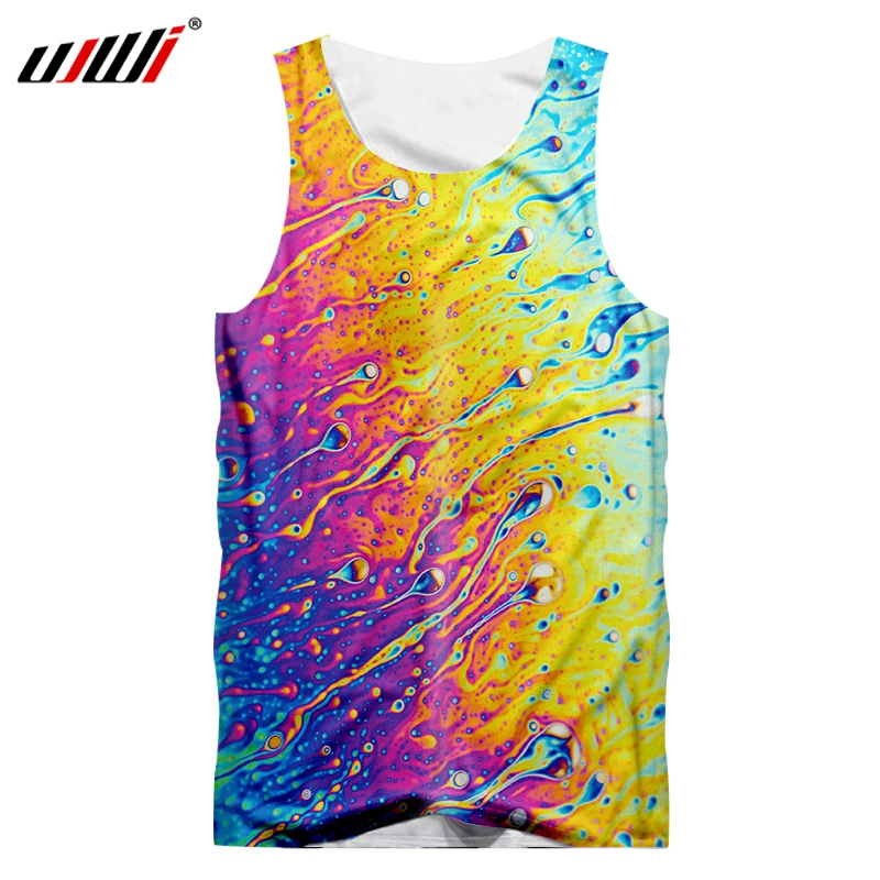 UJWI Large Size 5XL Tank Tops Men Fashion 3d Colorful Water Drops Tanktop Boy Hip Hop O Neck Sleeveless Undershirt Jerseys Vest
UJWI Large Size 5XL Tank Tops Men Fashion 3d Colorful Water Drops Tanktop Boy Hip Hop O Neck Sleeveless Undershirt Jerseys Vest