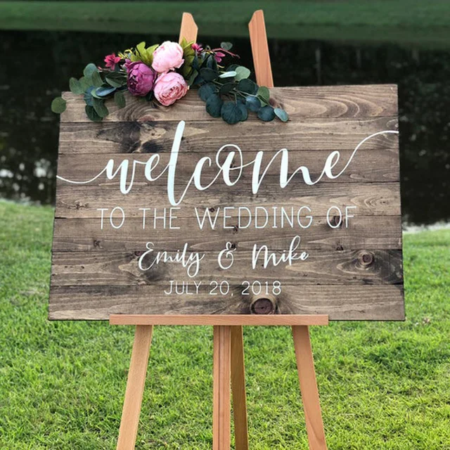 Wedding Decor Wedding Welcome Decal Personalized Couples Names and Dates Vinyl Mirror Board Wall Sticker Removable Art AY1932
Wedding Decor Wedding Welcome Decal Personalized Couples Names and Dates Vinyl Mirror Board Wall Sticker Removable Art AY1932