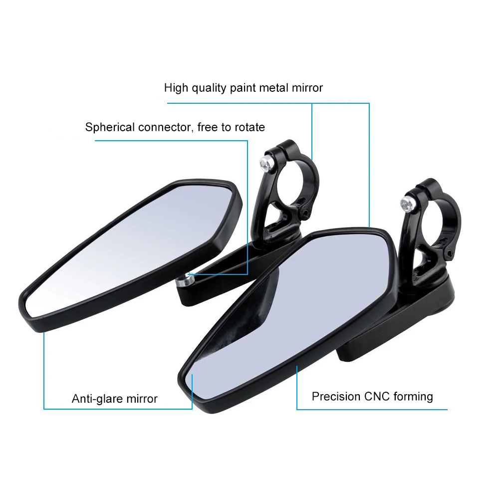 Universal Motorcycle Rear View Mirrors Aluminum Modified Rearview Mirror 22mm Motorcycle Reversing Rearview Mirror
Universal Motorcycle Rear View Mirrors Aluminum Modified Rearview Mirror 22mm Motorcycle Reversing Rearview Mirror
