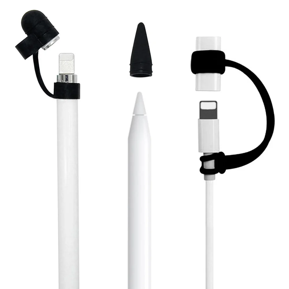 Чехол для iPad Pro Apple Pencil с защитой от потери, Пыленепроницаемый Чехол для адаптера кабеля, комплект из тросов, легкий силикон, 3 в 1
Чехол для iPad Pro Apple Pencil с защитой от потери, Пыленепроницаемый Чехол для адаптера кабеля, комплект из тросов, легкий силикон, 3 в 1