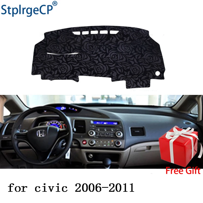 Latest Rose Pattern Non-slip Car Dashboard Cover Dash Mat Pad DashMat ANti-UV Car Sticker for Honda civic 2006-2011 Car Styling
Latest Rose Pattern Non-slip Car Dashboard Cover Dash Mat Pad DashMat ANti-UV Car Sticker for Honda civic 2006-2011 Car Styling