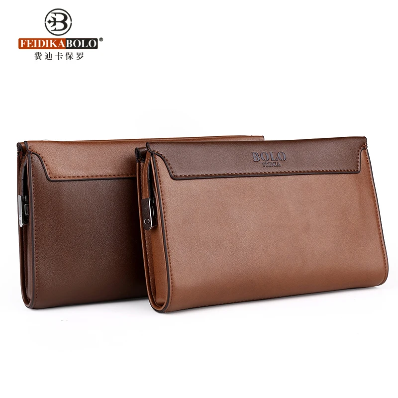 FEIDIKABOLO Double Pull Stitching Men's Clutch Bag New Fashion Personality Business Bag Wild Casual Mobile Phone Purse
FEIDIKABOLO Double Pull Stitching Men's Clutch Bag New Fashion Personality Business Bag Wild Casual Mobile Phone Purse