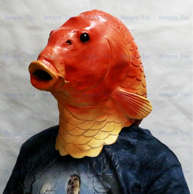 Creative Designed Christmas and New Year Vivid Fish Latex Full Head Cosplay Mask
Creative Designed Christmas and New Year Vivid Fish Latex Full Head Cosplay Mask
