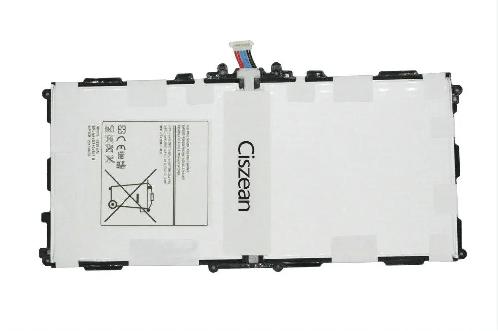 1x8220 мА/ч T8220E/T8220U запасная батарея для Samsung Galaxy Note 10 1 2014 издание P600 T520 SM-P601 P601 P605 P607 |