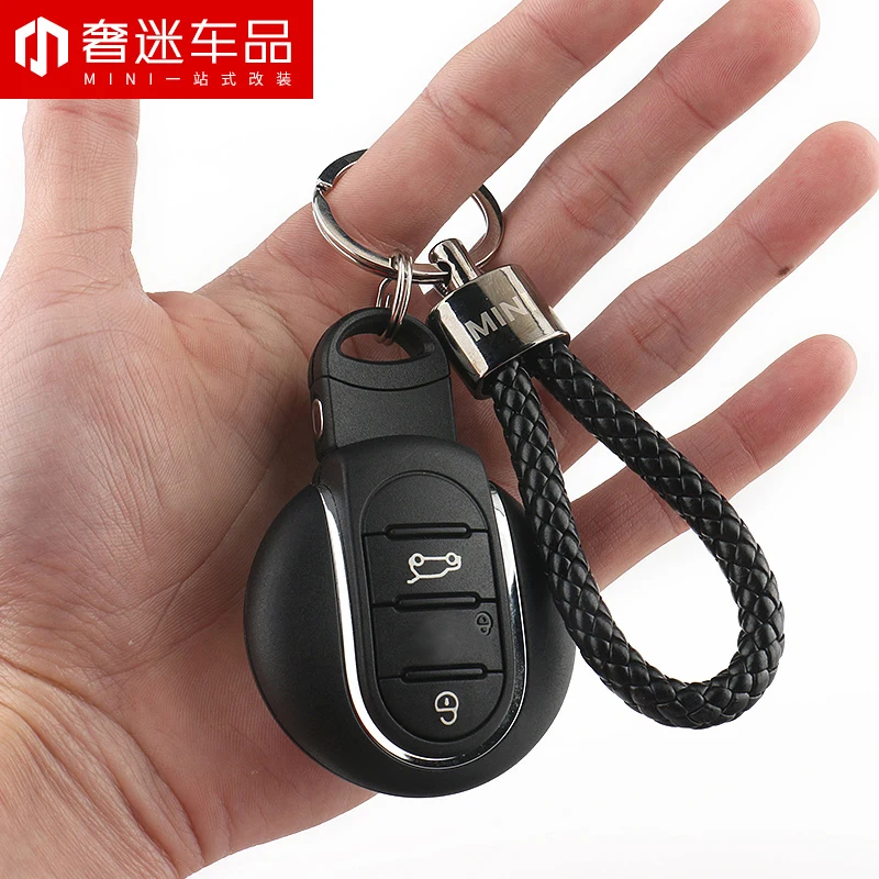 1pcs Car hand weaving Keychain Couple key ring car styling Accessories for BMW MINI cooper one coutryman F54 F55 R55 R56 R60 R61
1pcs Car hand weaving Keychain Couple key ring car styling Accessories for BMW MINI cooper one coutryman F54 F55 R55 R56 R60 R61