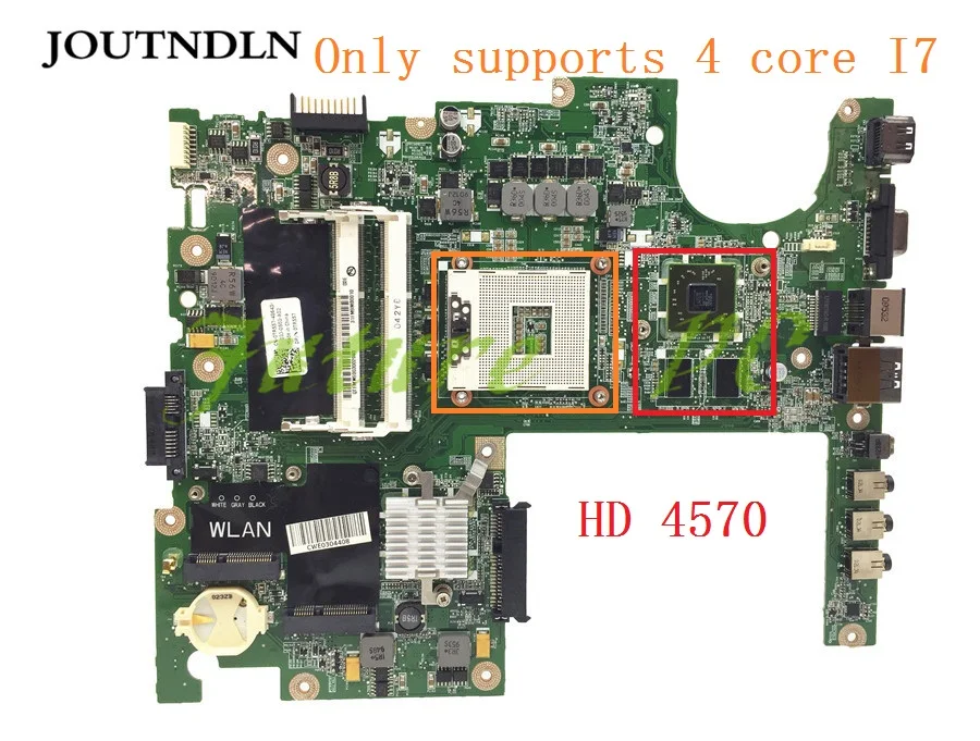 Материнская плата JOUTNDLN для ноутбука Dell Studio 1557 модель 0TR557 CN DA0FM9MB8D1 поддерживает