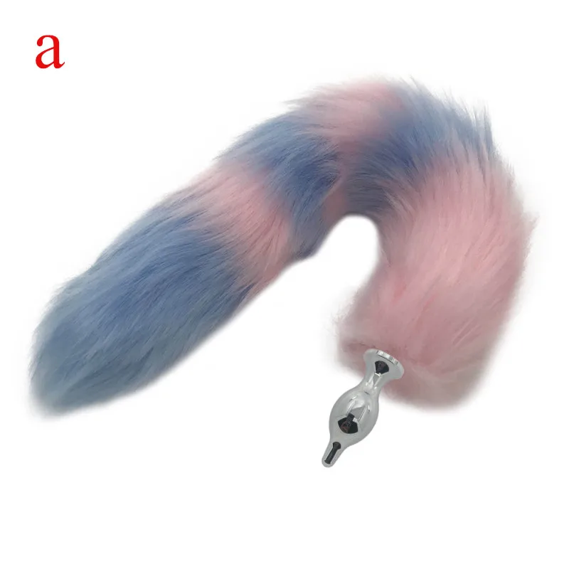 Anal Plug Big Smooth Anus Bead Fur Butt Tail Fox Sex Toys for Women Men Products Exotic Accessories H8-227F | Красота и здоровье