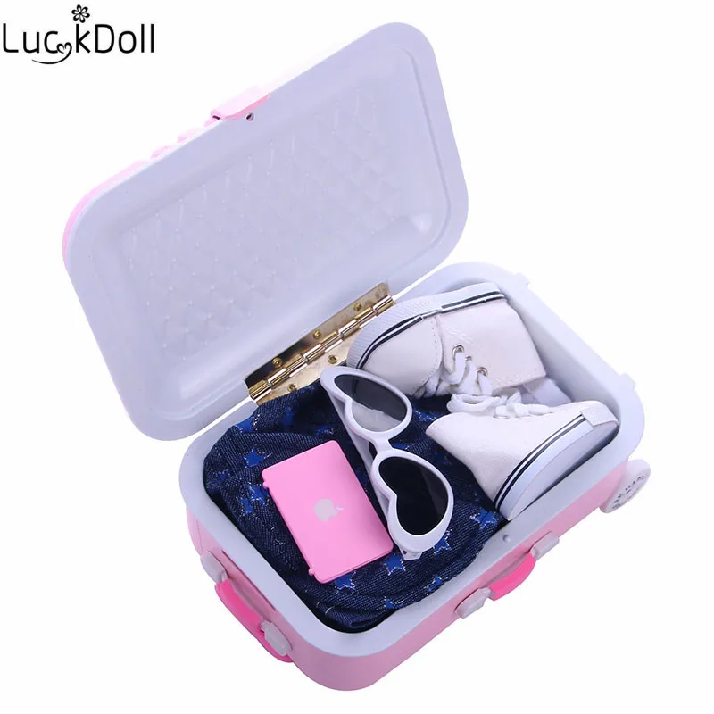 Luckdoll Mini Doll Clothes 7 pcs for 18 Inch American Doll Accessories Toy Holiday Gift (5 pcs hanger)
Luckdoll Mini Doll Clothes 7 pcs for 18 Inch American Doll Accessories Toy Holiday Gift (5 pcs hanger)