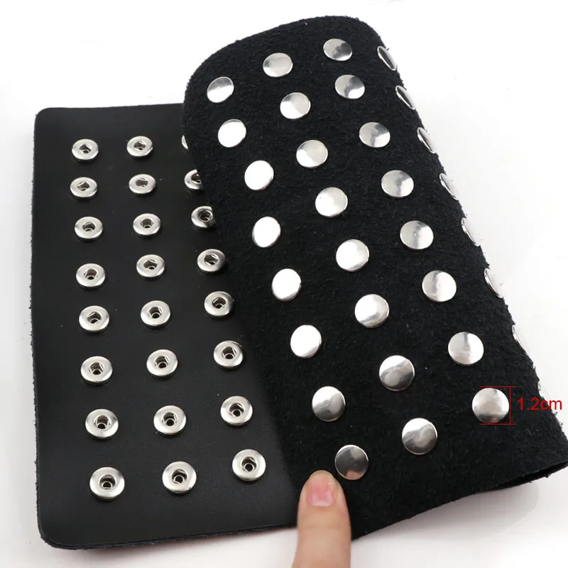 Metal 18mm 60Pcs&16mm 88Pcs Black PU Genuine leather Snap Stands Display Board Set Snaps Button Ginger DIY Snap Buttons Jewelry
Metal 18mm 60Pcs&16mm 88Pcs Black PU Genuine leather Snap Stands Display Board Set Snaps Button Ginger DIY Snap Buttons Jewelry