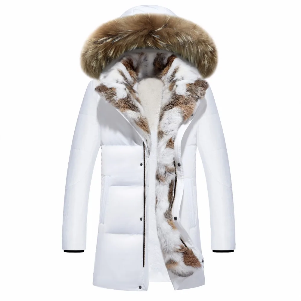 2016 Winter Men's Duck Down Jackets Coats Real Rabbit Fur Men Women Lovers Fashion Thick Warm Parka Mens jaqueta masculina S-5XL
2016 Winter Men's Duck Down Jackets Coats Real Rabbit Fur Men Women Lovers Fashion Thick Warm Parka Mens jaqueta masculina S-5XL