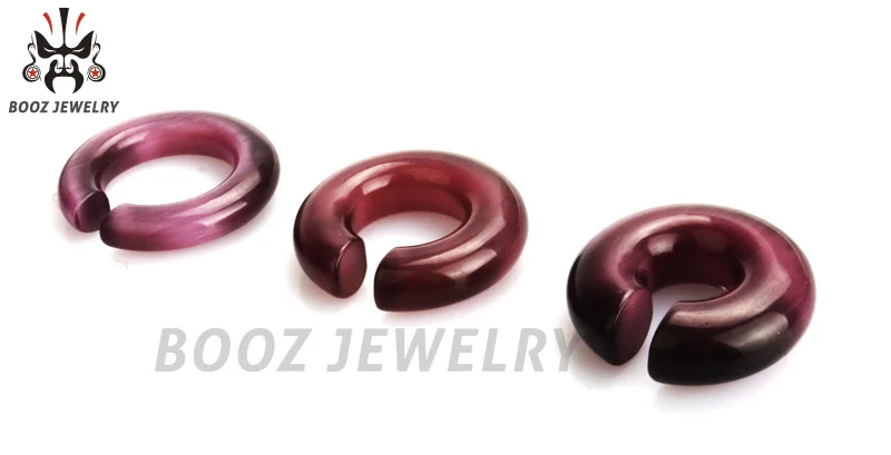 Kubooz piercing fashion purple stone ear plugs tunnels design body jewelry piercing ear reamer 2pcs pair selling 8mm
Kubooz piercing fashion purple stone ear plugs tunnels design body jewelry piercing ear reamer 2pcs pair selling 8mm