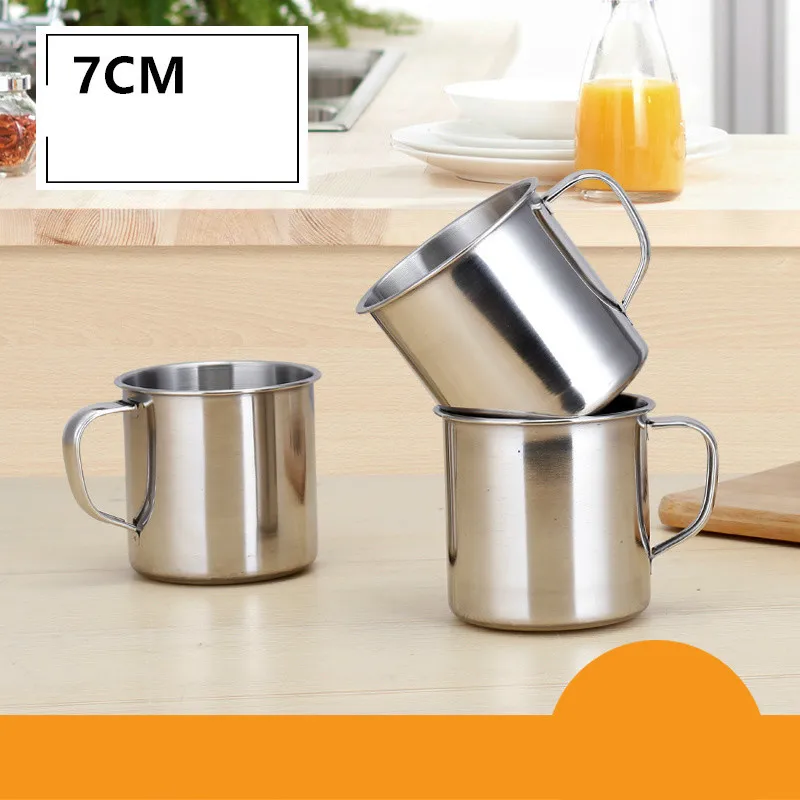 Mini Stainless Steel 7cm Tea Water Kindergarten Small Nothing Magnetism Children Cup Handle Teacup Coffee Mug Creative New Gift
Mini Stainless Steel 7cm Tea Water Kindergarten Small Nothing Magnetism Children Cup Handle Teacup Coffee Mug Creative New Gift