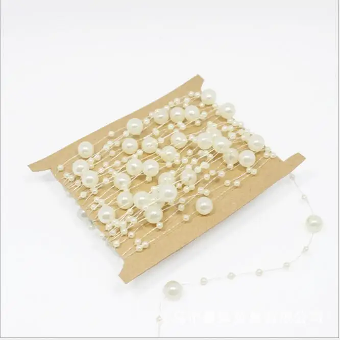 DIY 3 метра бежевая жемчужная линия искусственные 8 + 3 мм жемчужные бусины Ткань для свадебной вечеринки декоративные поделки многоцветная пл...
DIY 3 метра бежевая жемчужная линия искусственные 8 + 3 мм жемчужные бусины Ткань для свадебной вечеринки декоративные поделки многоцветная пл...