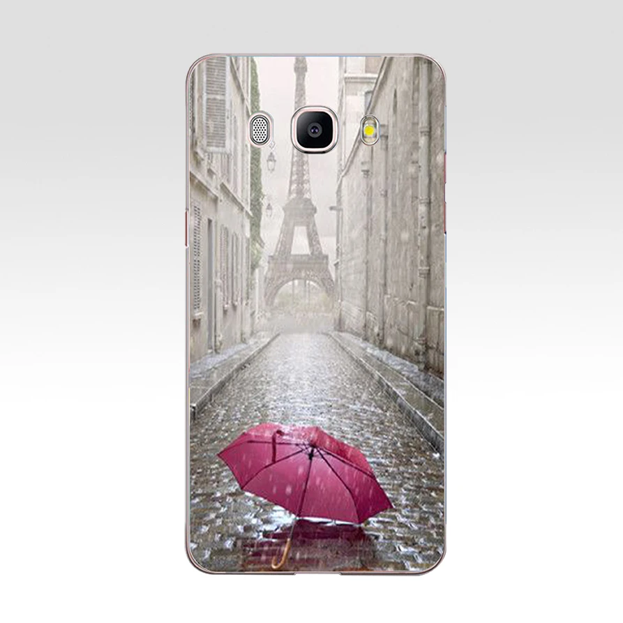 200FG Любовь Париж Эйфелева башня Мягкий Силиконовый ТПУ чехол для телефона Samsung j3 j5