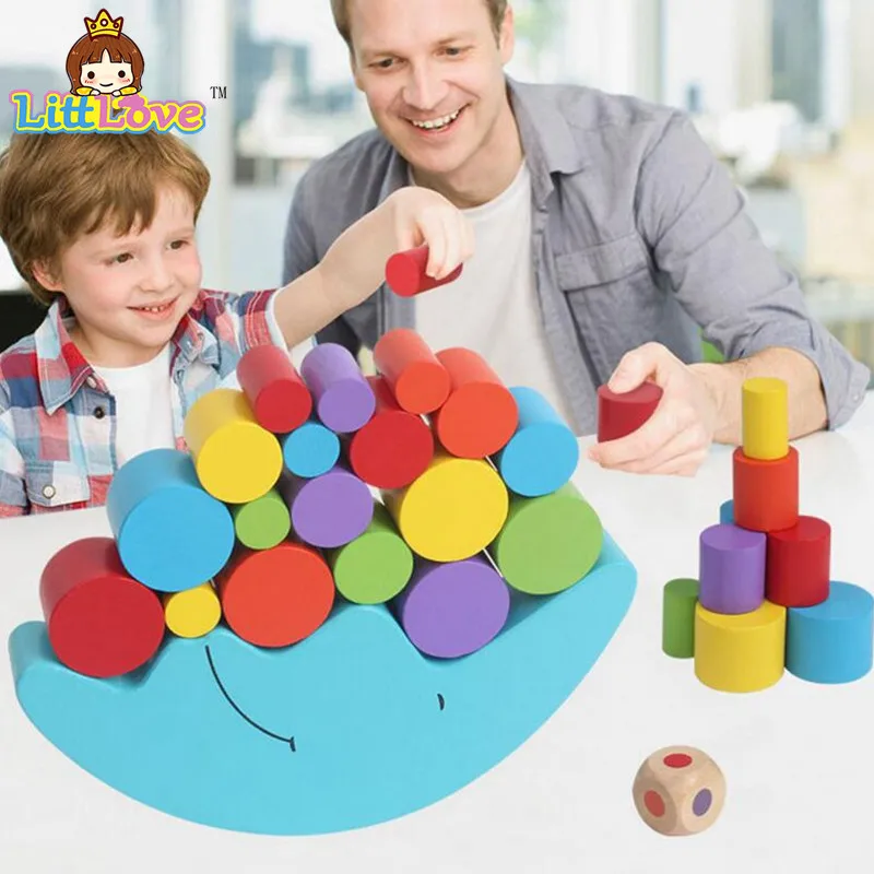 LittLove Bright Color Wooden Moon Balancing Blocks Children Learning and Educational Toys Balance Block for Family Games
LittLove Bright Color Wooden Moon Balancing Blocks Children Learning and Educational Toys Balance Block for Family Games