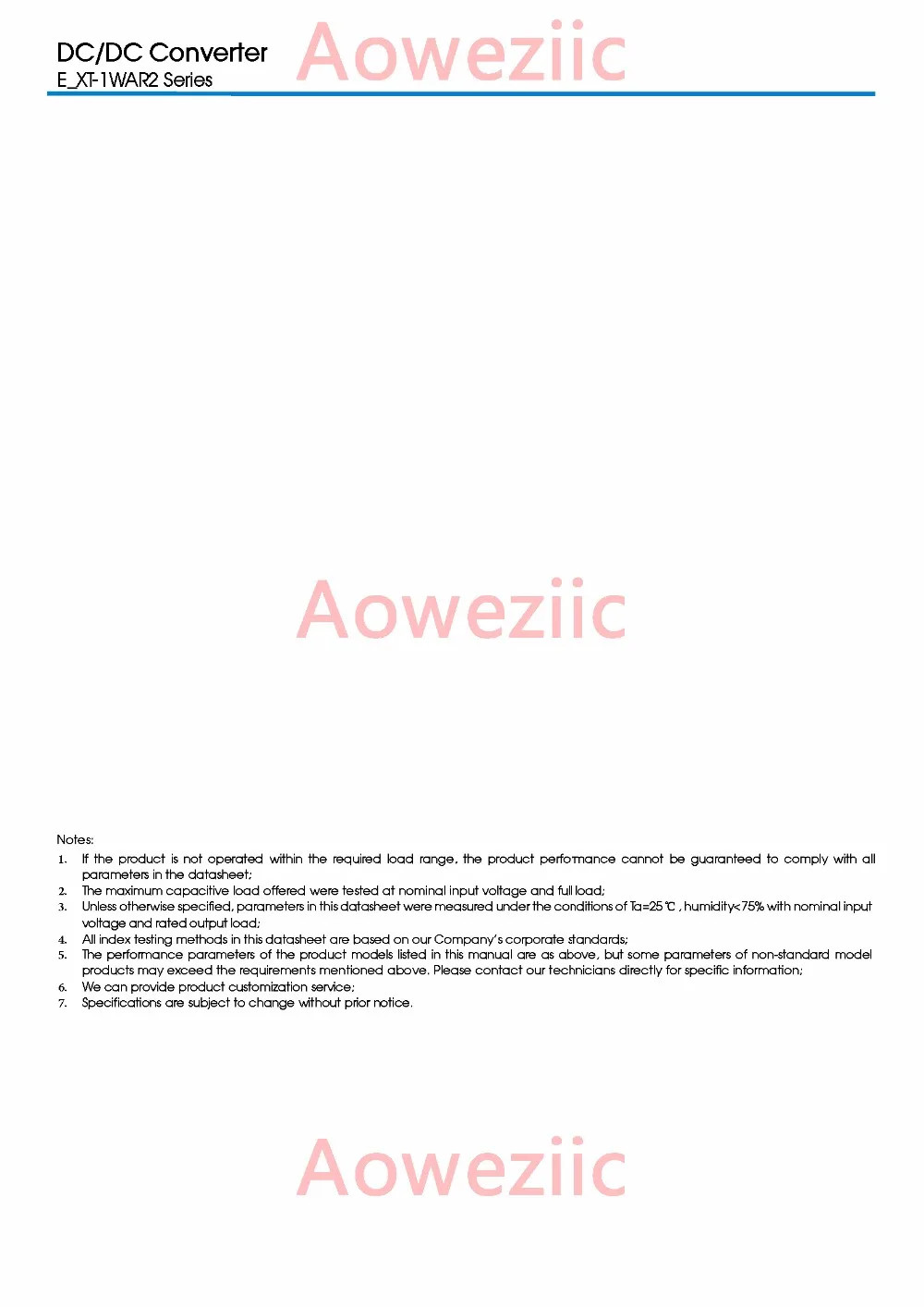 Aoweziic (1PCS) (2PCS) (5PCS) (10PCS) E0505XT-1WAR2 New Original SMD Input: 5V Dual Output: +5V 0.1A,-5V -0.1A DC-DC Isolate
Aoweziic (1PCS) (2PCS) (5PCS) (10PCS) E0505XT-1WAR2 New Original SMD Input: 5V Dual Output: +5V 0.1A,-5V -0.1A DC-DC Isolate