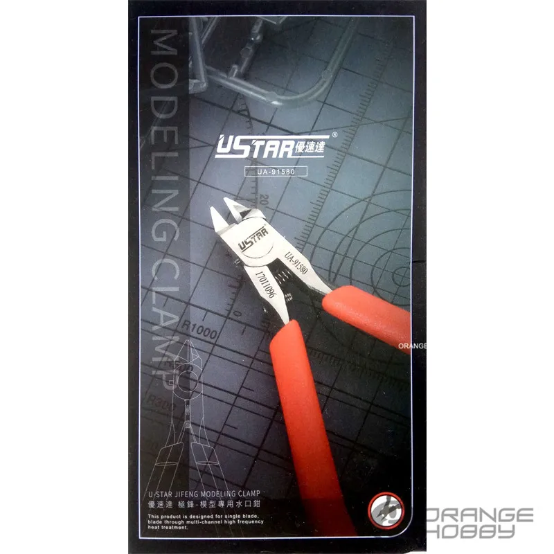 OHS Ustar 91580 JiFeng Model Side Cut Single Blade Nipper Modeling Clamp Hobby Cutting Tools Accessory
OHS Ustar 91580 JiFeng Model Side Cut Single Blade Nipper Modeling Clamp Hobby Cutting Tools Accessory