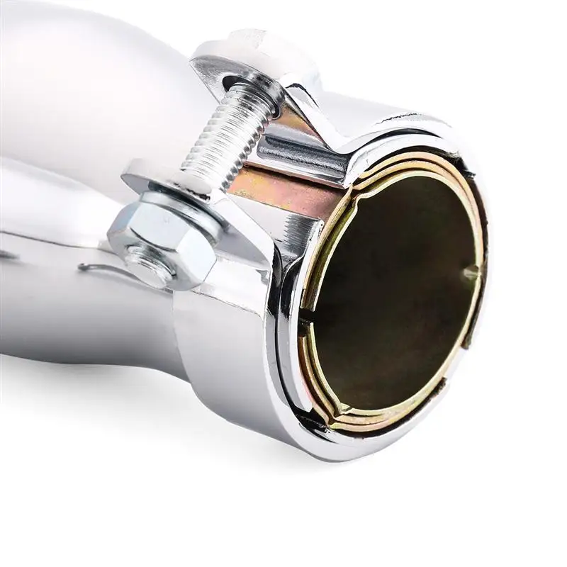 For Harley Cafe Racer Chopper Bobber Custom Bike 35mm 39mm 43mm Chrome Reverse Cone Motorcycle Exhaust Pipe Muffler Silencer
For Harley Cafe Racer Chopper Bobber Custom Bike 35mm 39mm 43mm Chrome Reverse Cone Motorcycle Exhaust Pipe Muffler Silencer