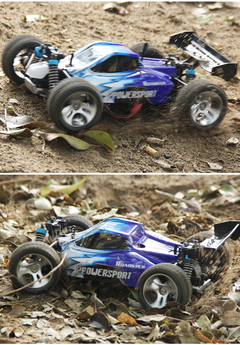 A959 2.4G Radio Remote Control RC Car Scale 1:18 New Shockproof Rubber wheels Buggy Highspeed Off-Road Free shipping
A959 2.4G Radio Remote Control RC Car Scale 1:18 New Shockproof Rubber wheels Buggy Highspeed Off-Road Free shipping