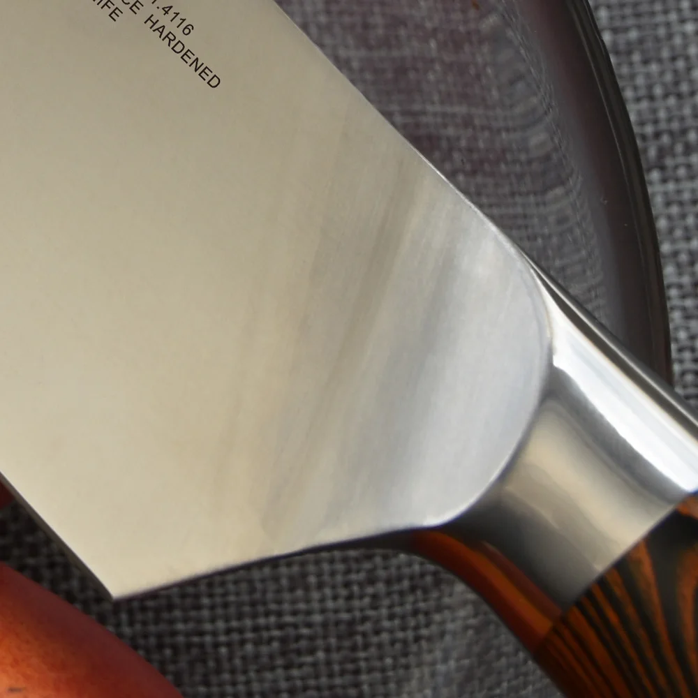 Professional 8Inch (200mm) Chefs Knife Japanese Style Kitchen Cutlery Meat Cleaver German X50 Steel Pakkawood Handle Very Sharp
Professional 8Inch (200mm) Chefs Knife Japanese Style Kitchen Cutlery Meat Cleaver German X50 Steel Pakkawood Handle Very Sharp